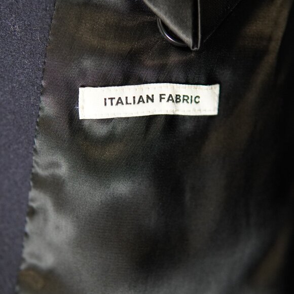 Club Monaco Men’s Wool Peacoat – Navy – Double-Breasted - Picture 5 of 8